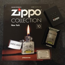 ZIPPO COLLECTION ISSUE #10 - OLD LOOK CHROME NEW YORK